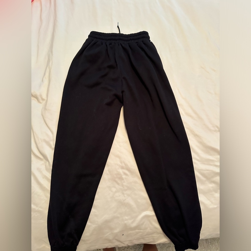 Black joggers